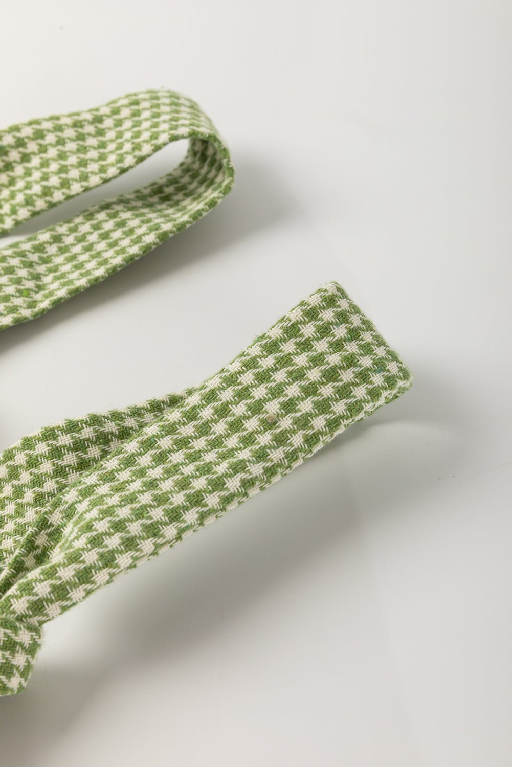 Green Gingham Wide Leg Loose Overall with Pockets - Loving It Shop