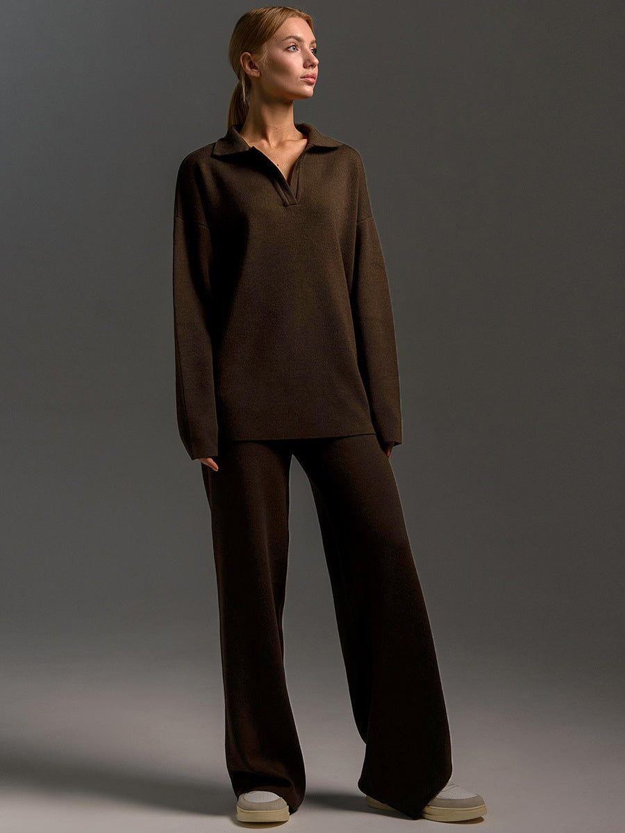 Fall Winter Two Piece Set Women&