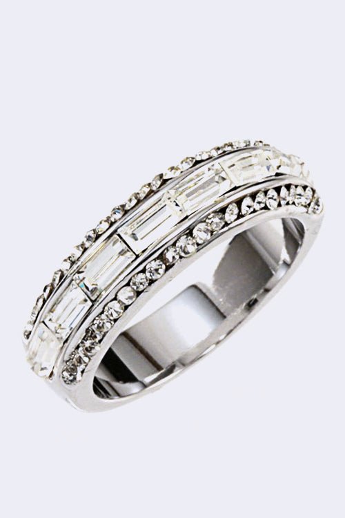 Cubic Zirconia Fashion Ring - Loving It Shop