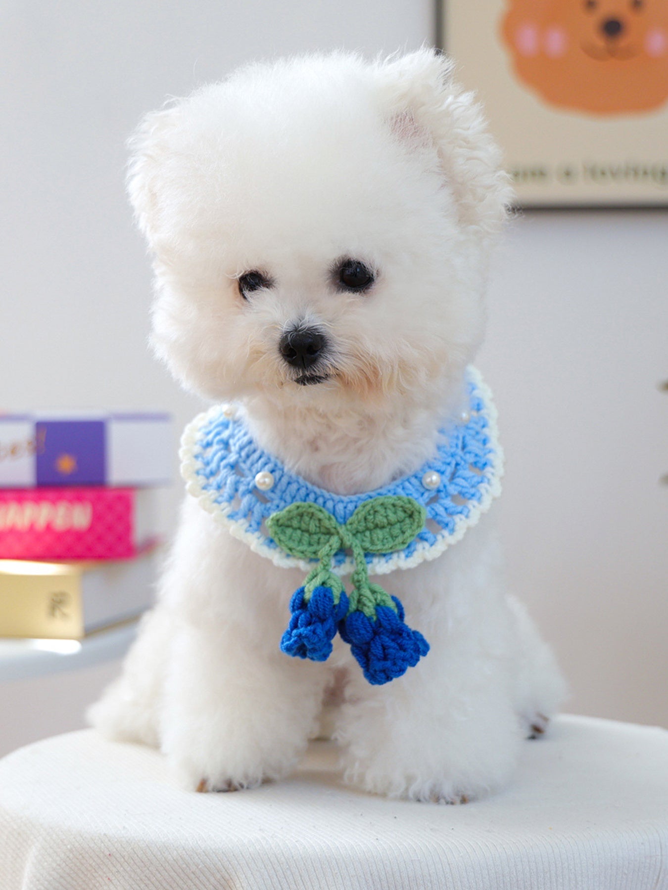Contrast Pet Scarf - Loving It Shop