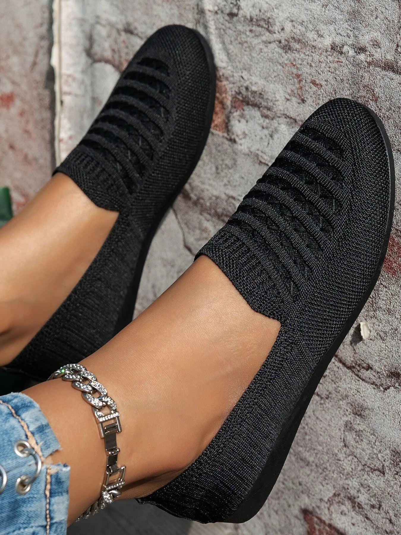 Breathable Mesh Slip - Ons - Loving It Shop