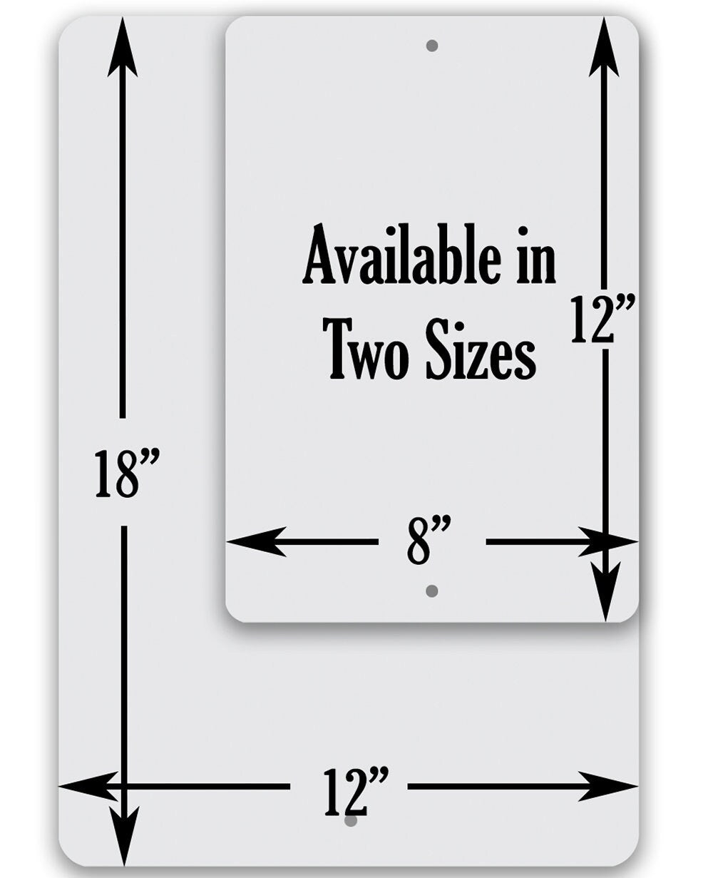 Cabin Rules - Metal Sign