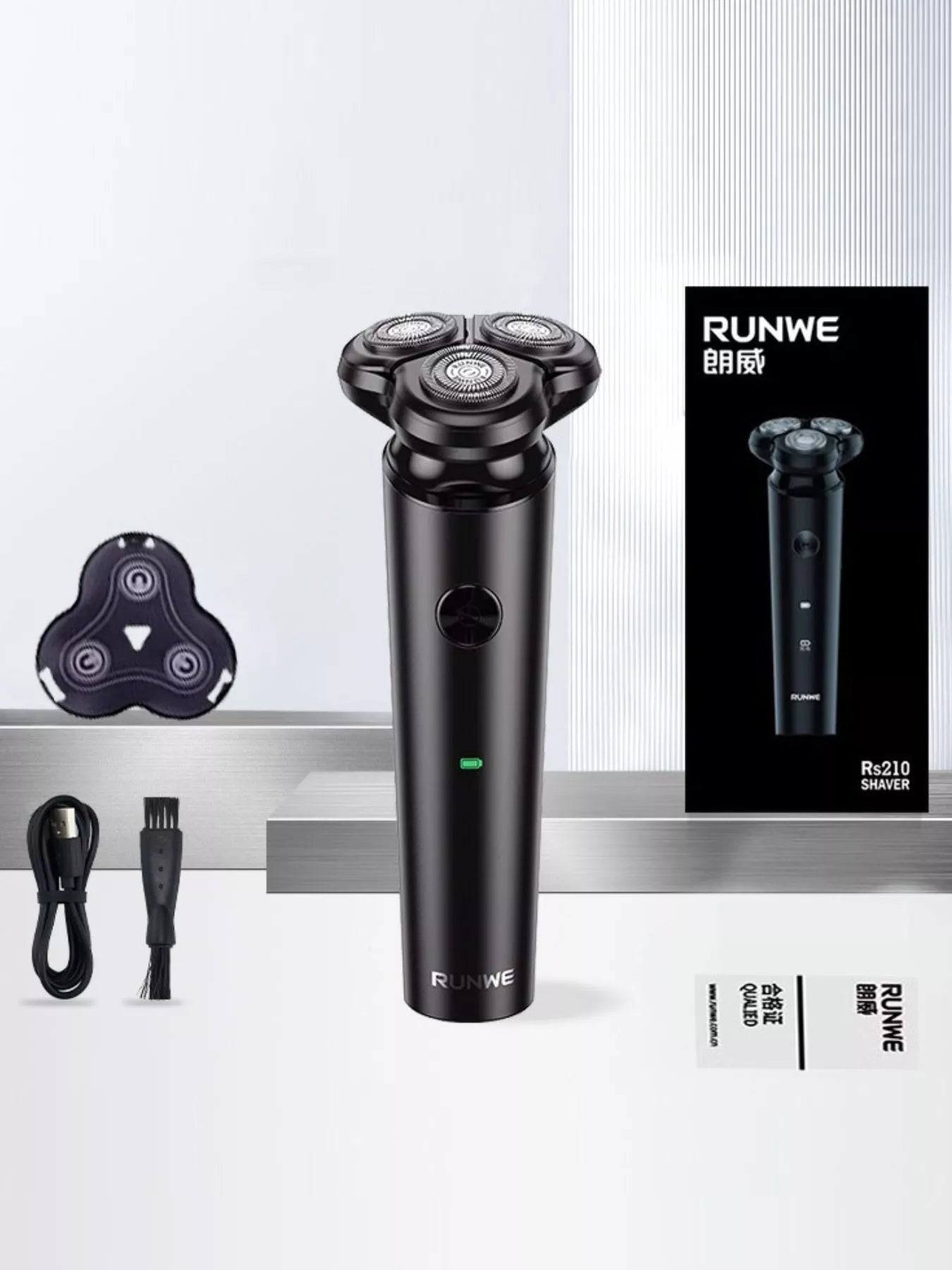 3 - Head Rotary Electric Shaver - Loving It Shop