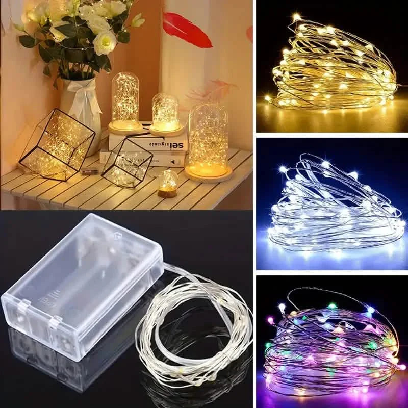 Creative String Lights For Bedroom, Party, Wedding, Outdoor Camping Hiking and Decoration