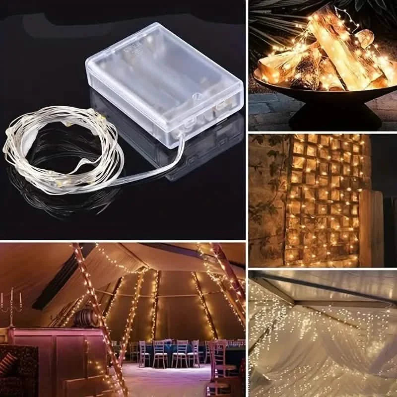 Creative String Lights For Bedroom, Party, Wedding, Outdoor Camping Hiking and Decoration