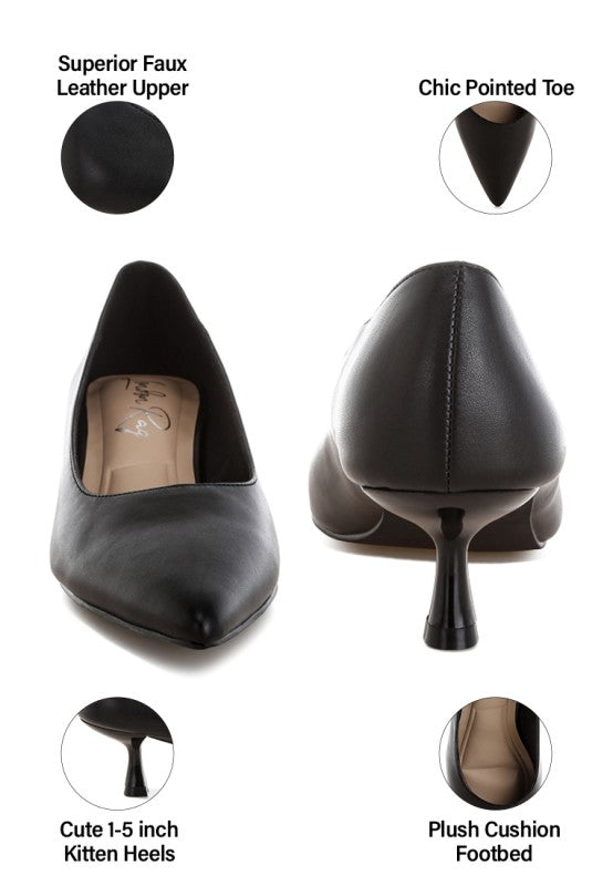 Blara Pointed Toe Pump Heels