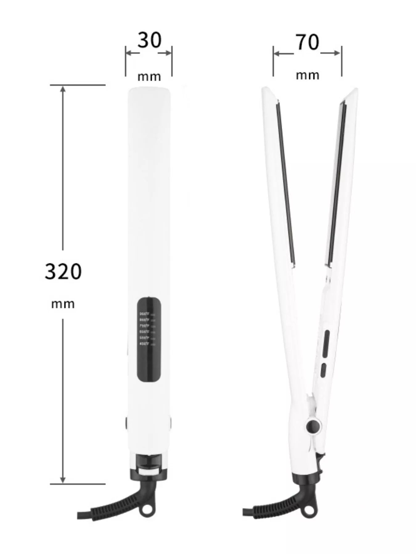 2 - in - 1 Curling & Straightening Iron - Loving It Shop