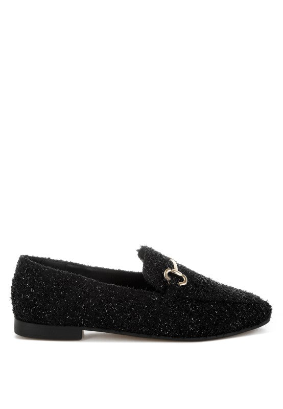 Danbury Horsebit Detail Shiny Loafers