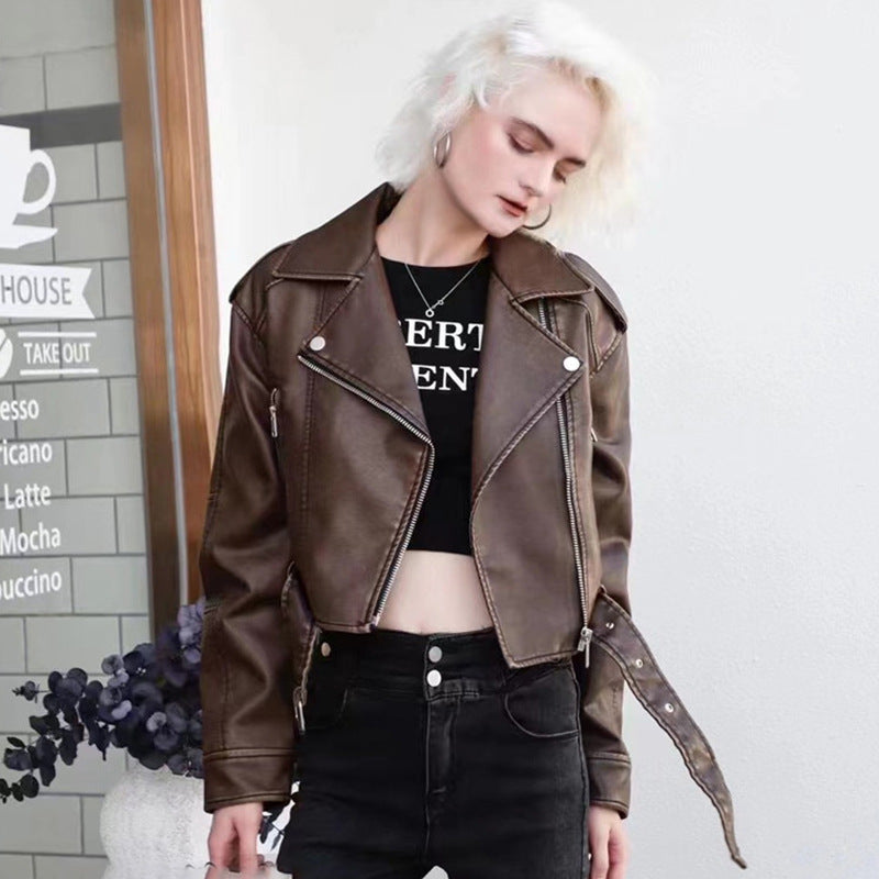 Hong Kong Style Retro Coat Women&