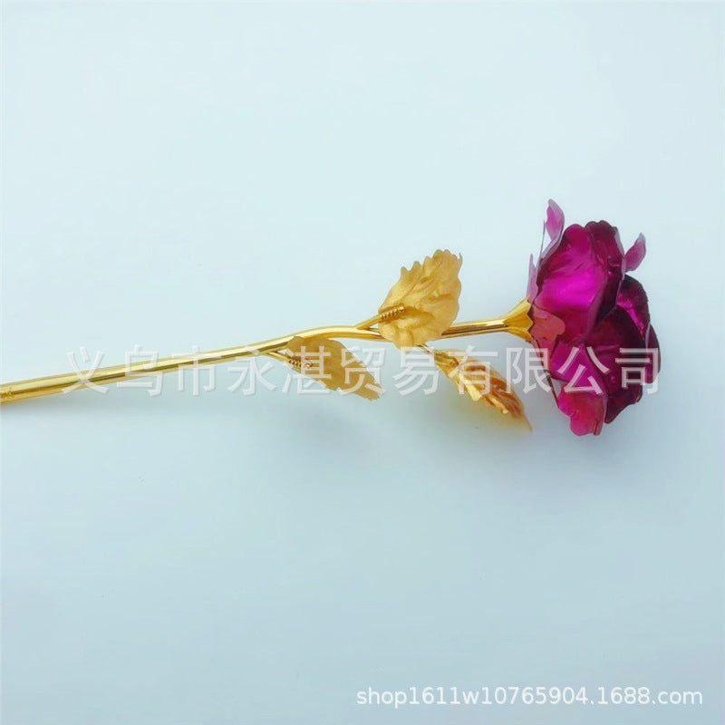 24K Gold Foil Rose - Gift for Mother&
