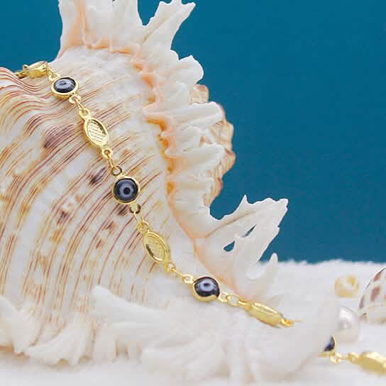 Evil Eye Anklet 10&