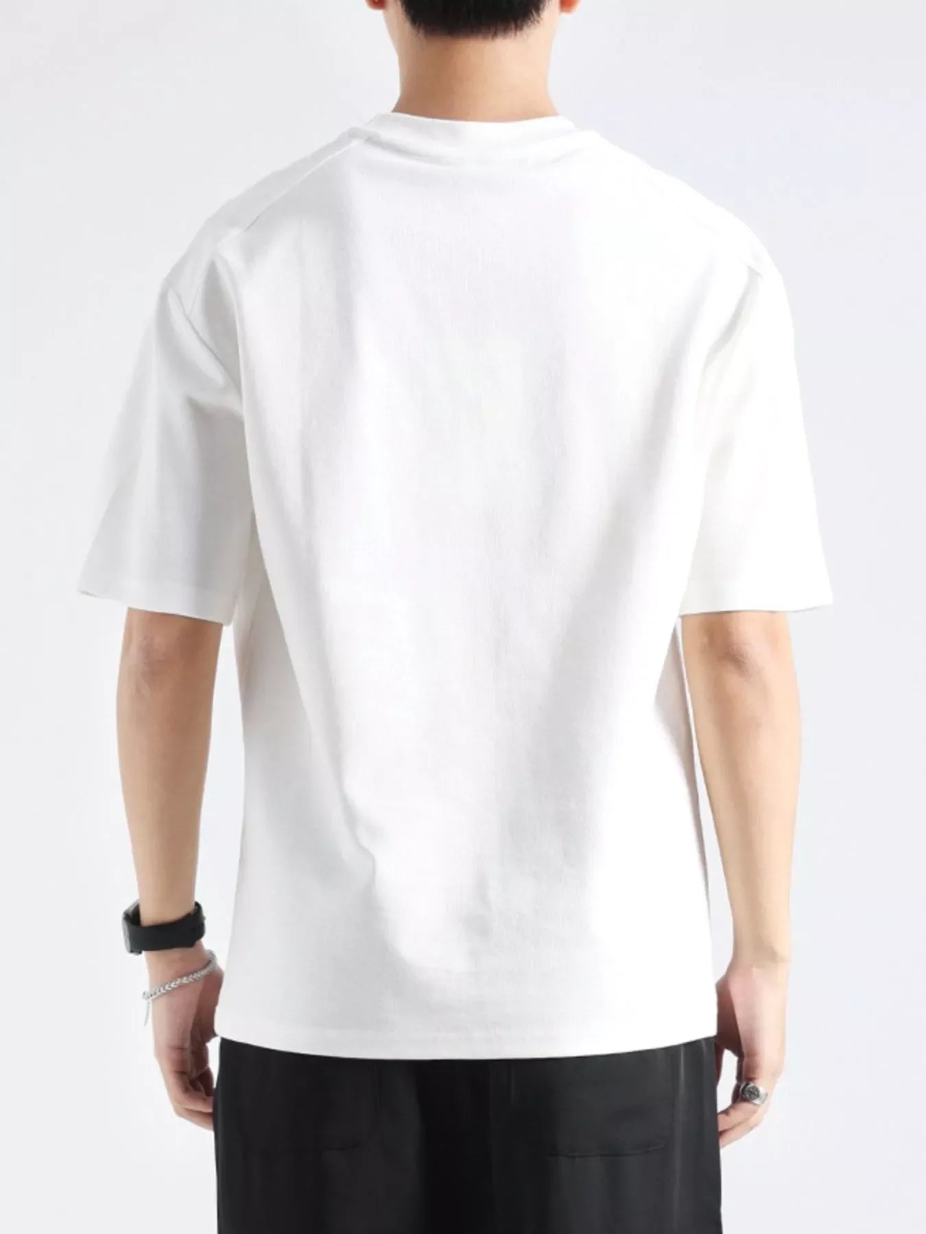 Men's Plus Size Casual Short Sleeve T-Shirt - Loving It Shop