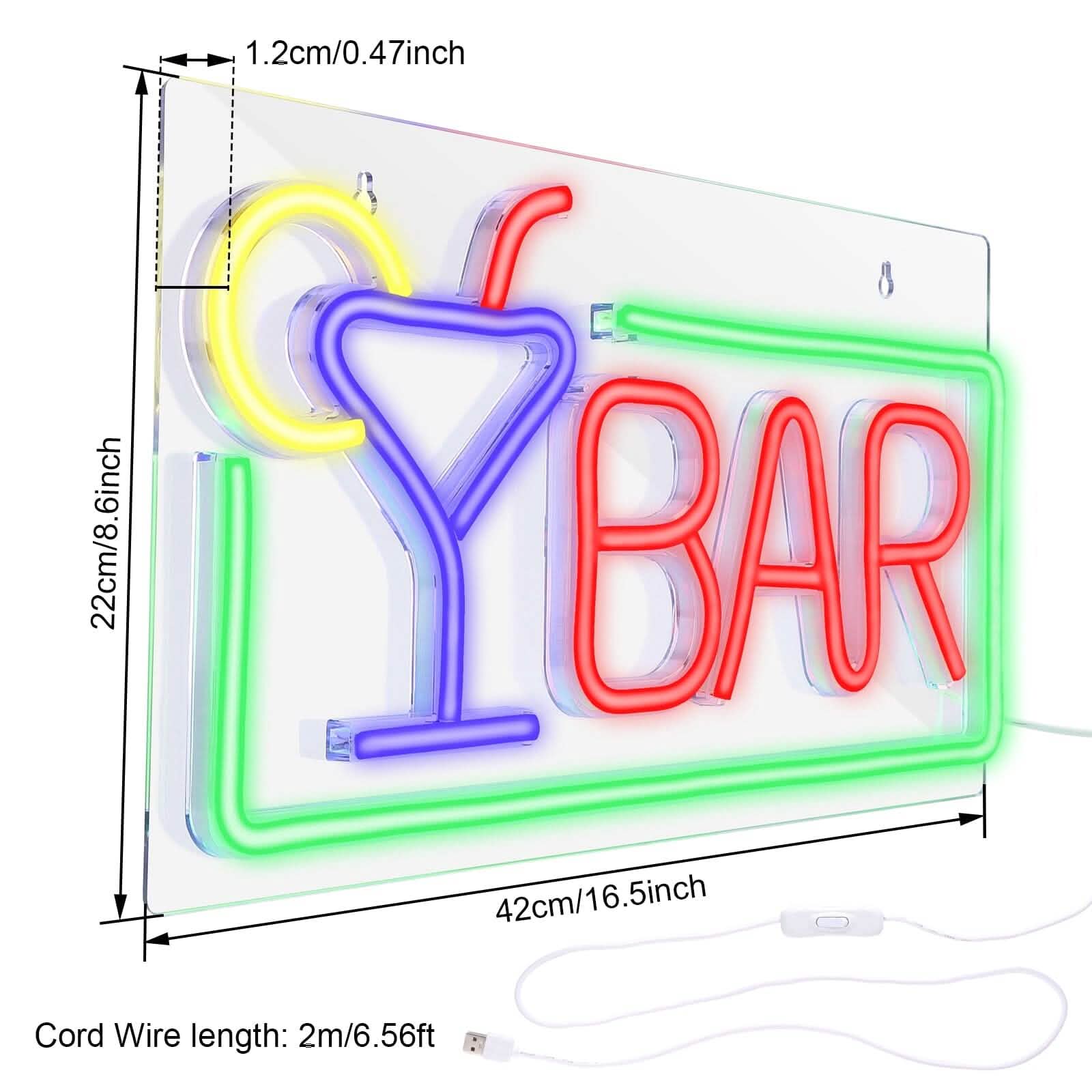 FITNATE 3D Art USB Powered LED Open Display Board Decorate