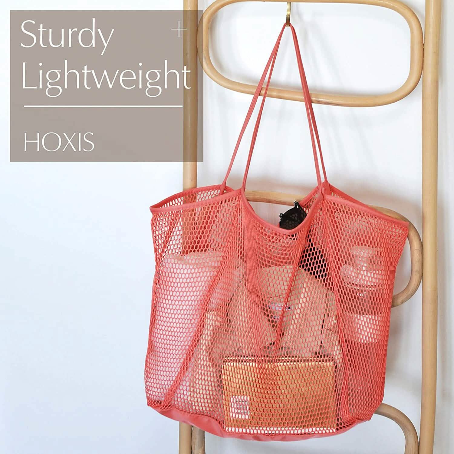 HOXIS Mesh Beach Tote Women&