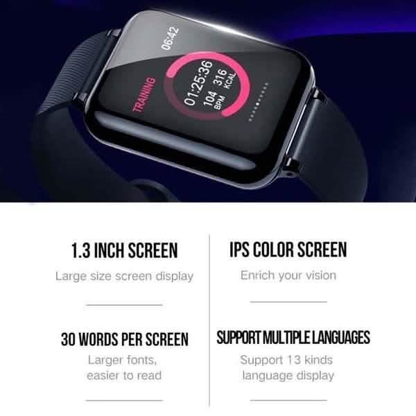 IP67 Waterproof Bluetooth Sport Smart Watch