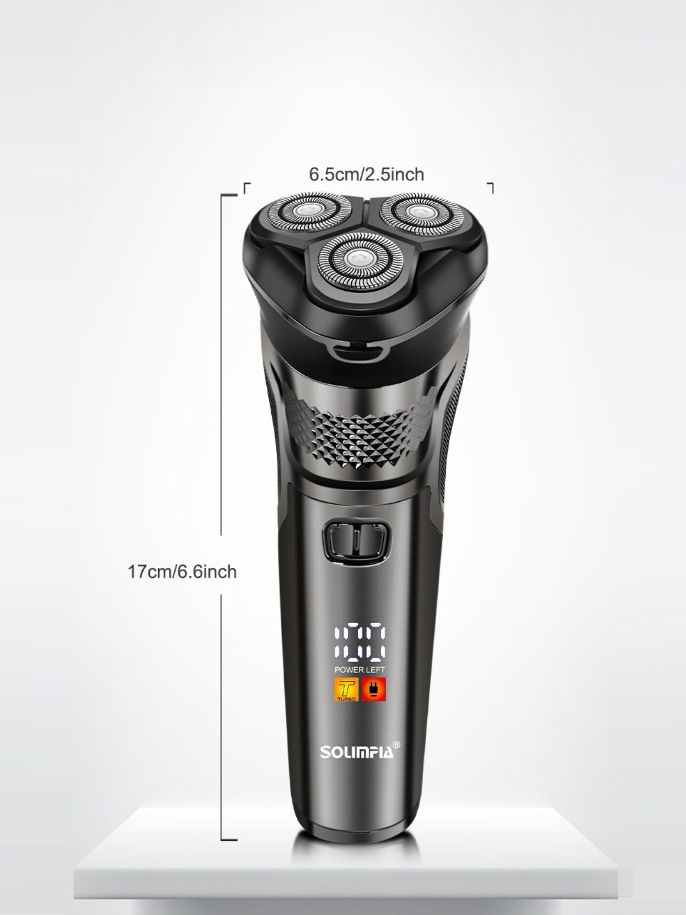 Rechargeable 3 - Head Rotary Electric Shaver - Loving It Shop