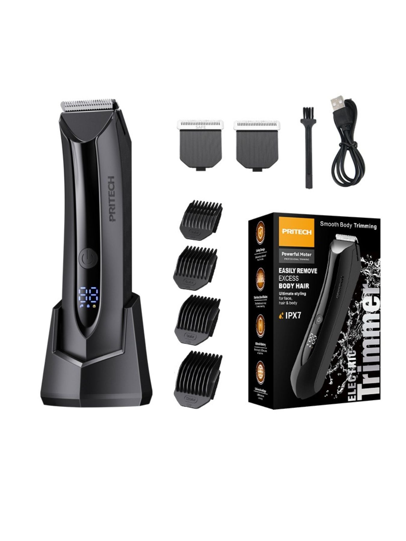 Electric Hair Removal Epilator with LED Display - Loving It Shop