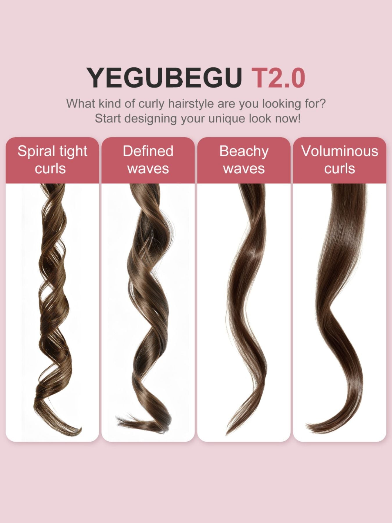 Adjustable Temperature Hair Curling Iron - Loving It Shop