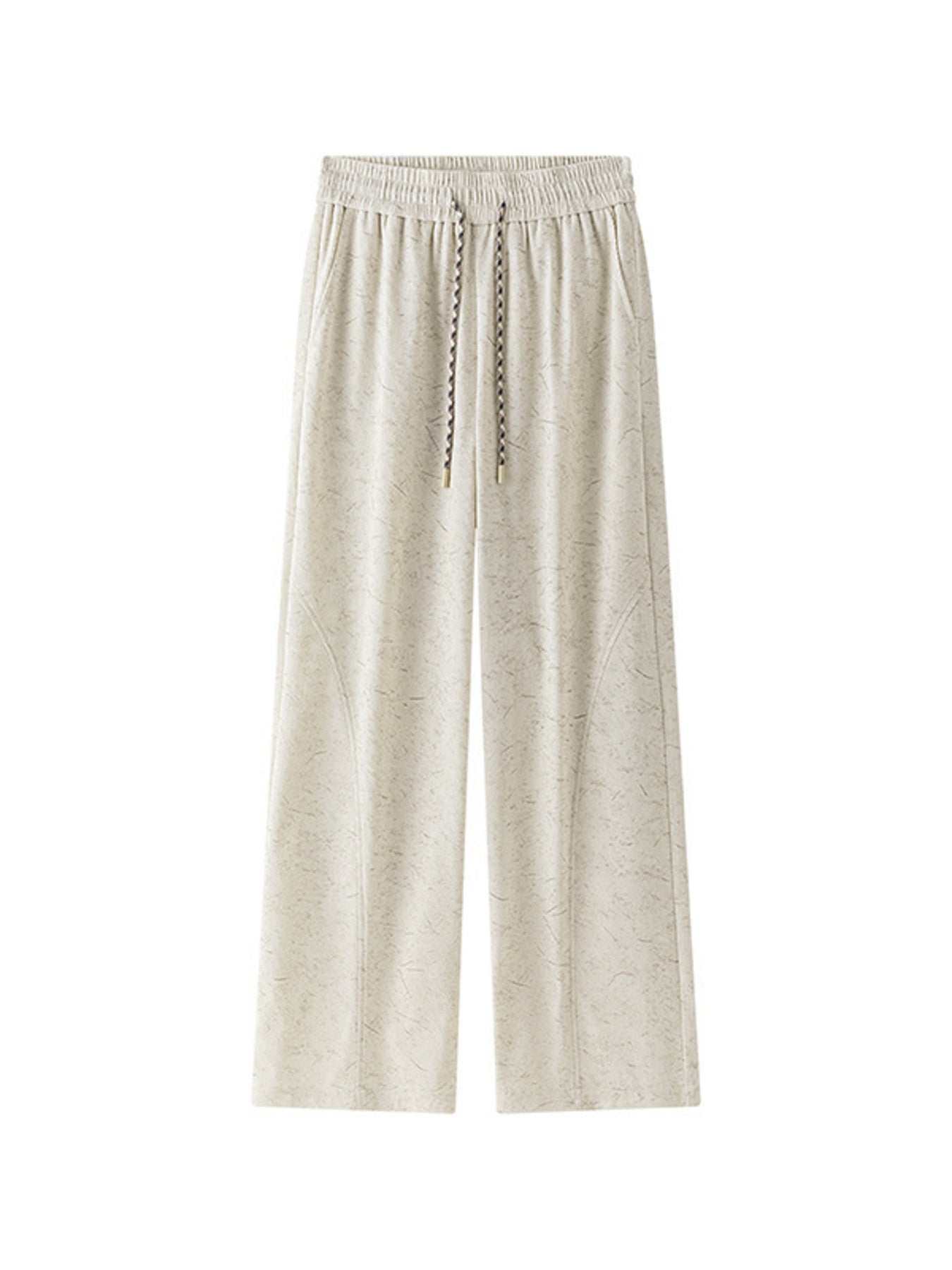 Men's Plus Size Corduroy Drawstring Wide Leg Pants