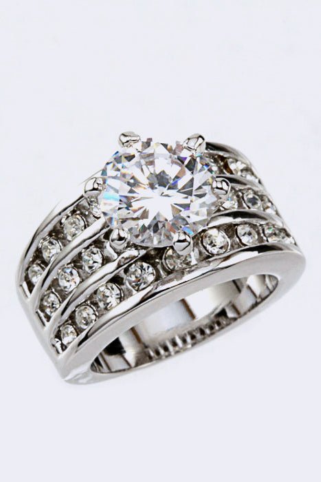 Cubic Zirconia Ring - Loving It Shop