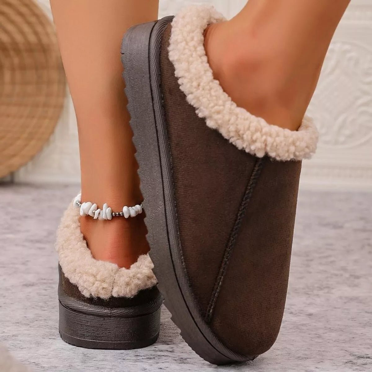 Cozy Plush Lined Clog Slippers - Loving It Shop