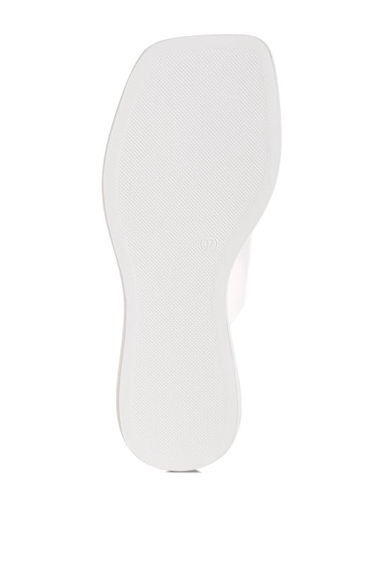 Kimama Criss Cross Strap Slip Ons