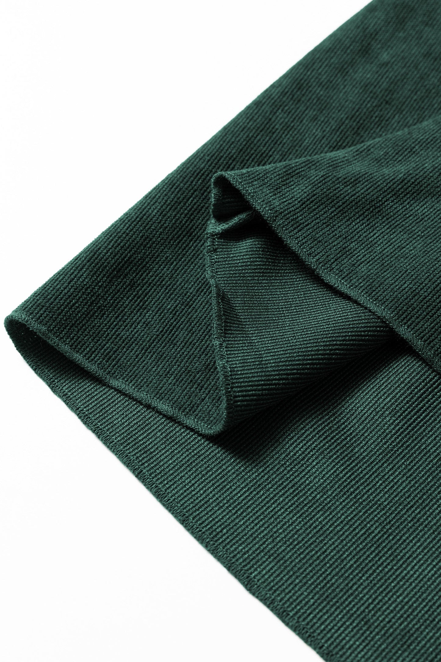 Mist Green Lantern Sleeve Tiered Mini Dress
