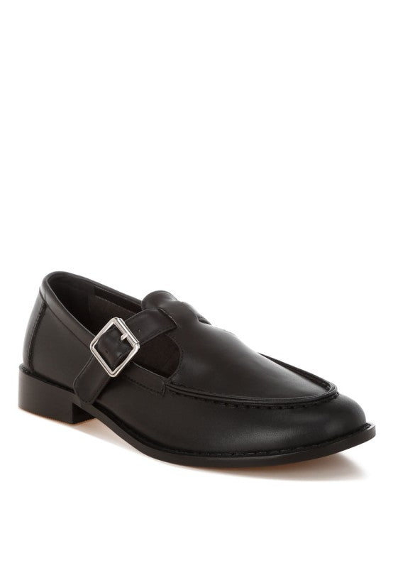 Tesoro Low Heel Mary Jane Loafers