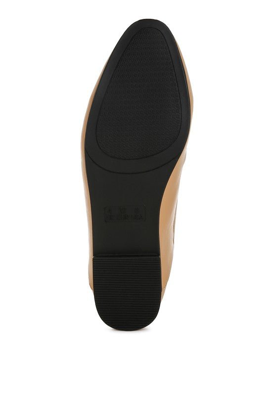Melisma Horsebit Embellished Loafers - Loving It Shop