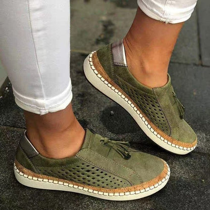 European And American Tassel Fashion Slip-on Women&