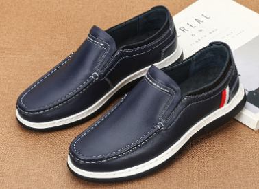 Genuine Leather Casual Men&