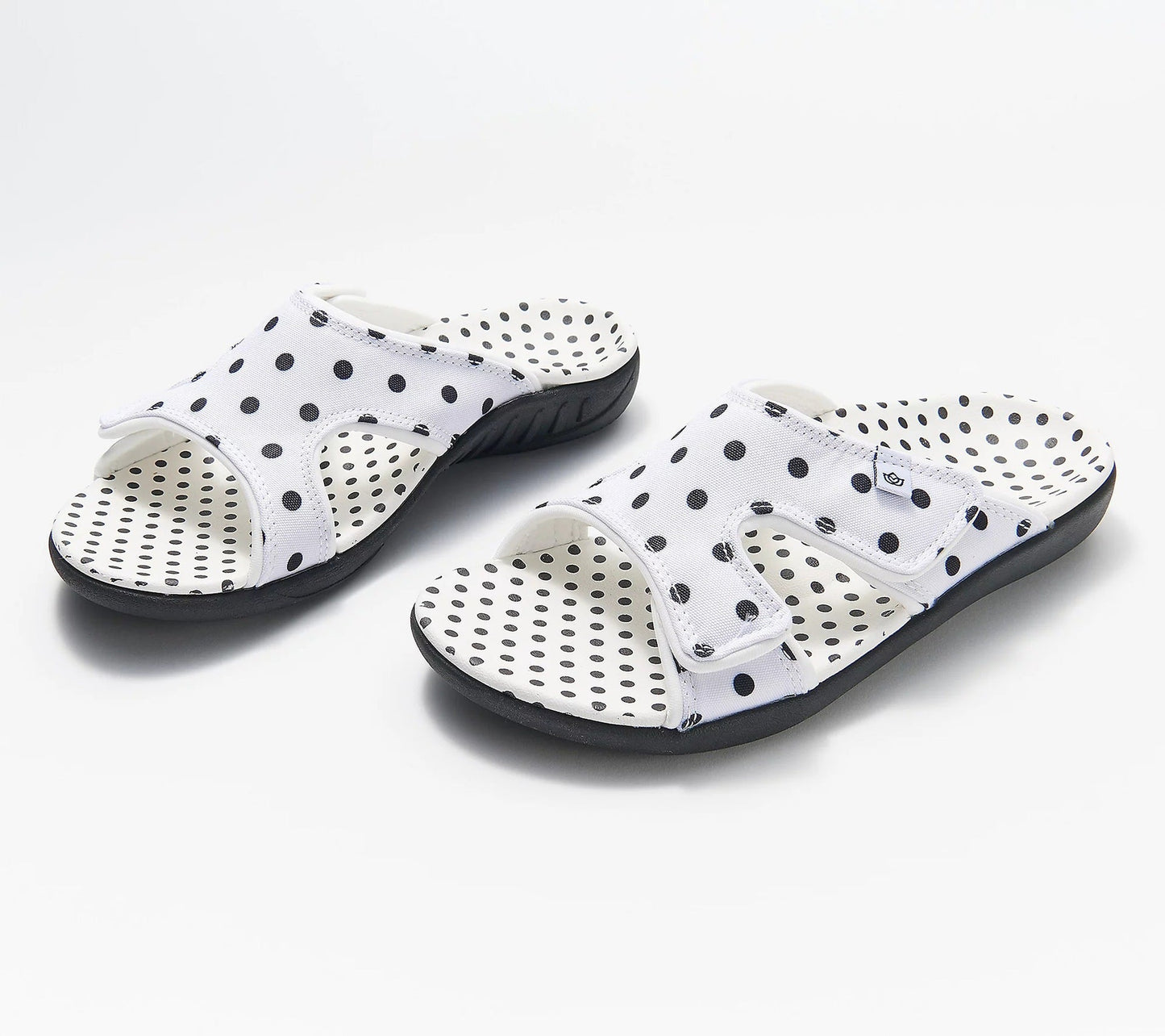 Ladies Flat Arch Velcro Outer Casual Beach Shoes