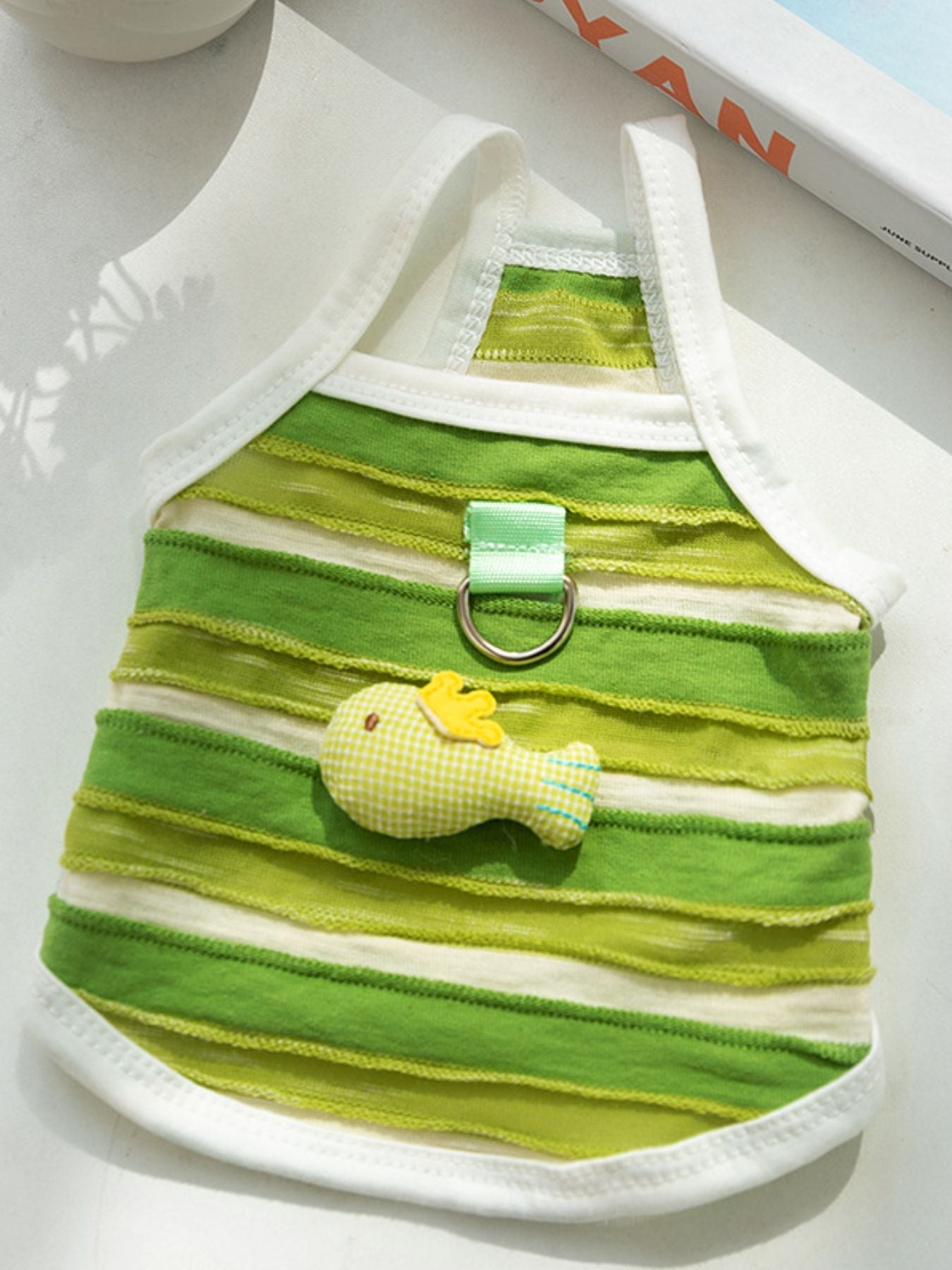 Striped Breathable Pet Top - Loving It Shop