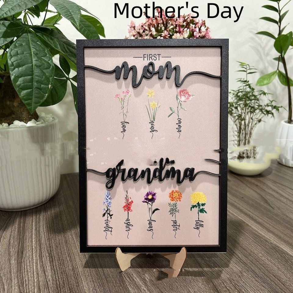 Photo Frame Gift Decoration Mother&