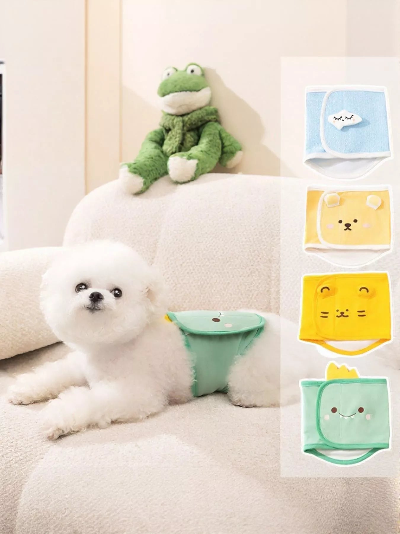 Cute Cartoon Pattern Pet Physiological Pants - Loving It Shop