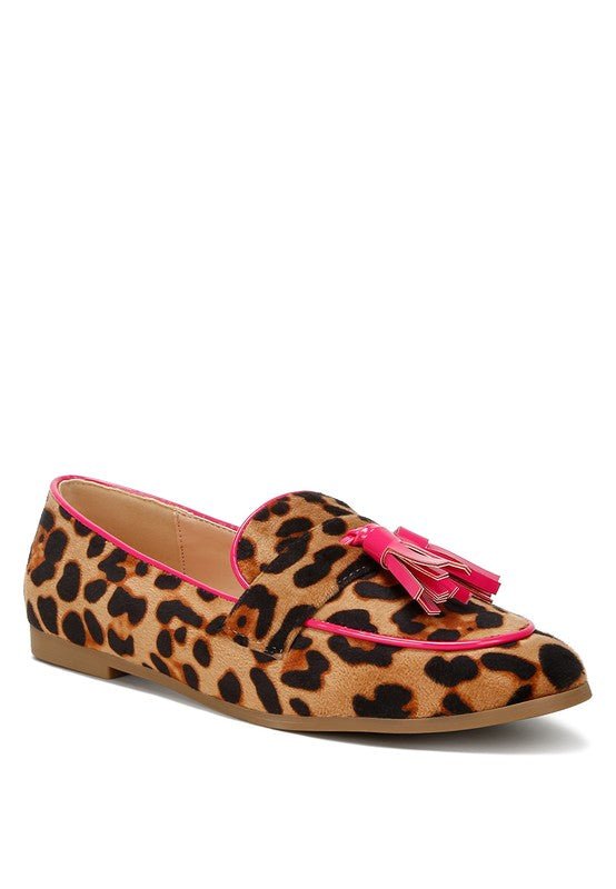 Folklore Micro Suede Tassel Loafers - Loving It Shop