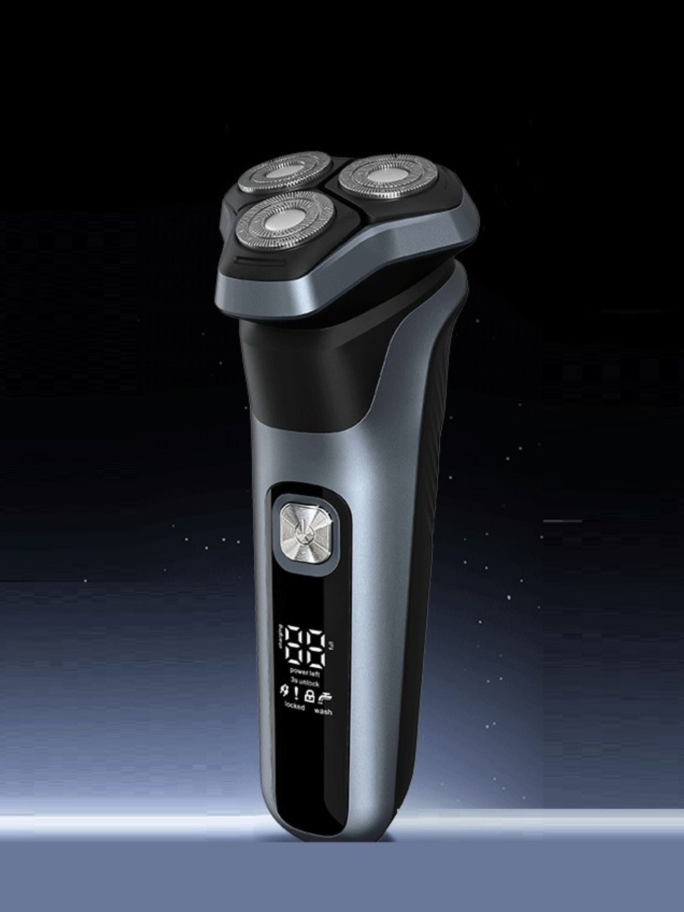 Rechargeable Rotary Electric Shaver with LED Display - Loving It Shop