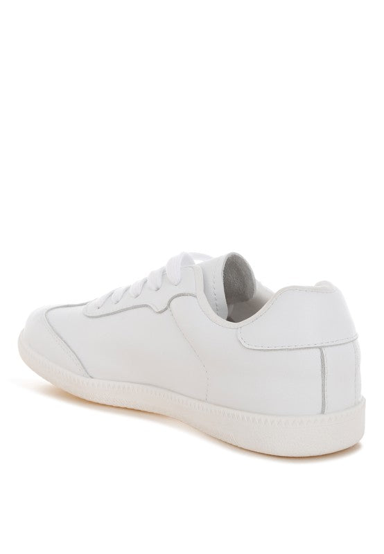 Bostonia Real Leather Casual Sneakers
