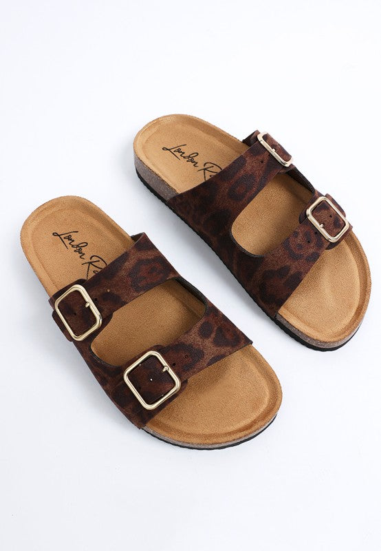 Gloriosa The Double Strap Slide Sandals