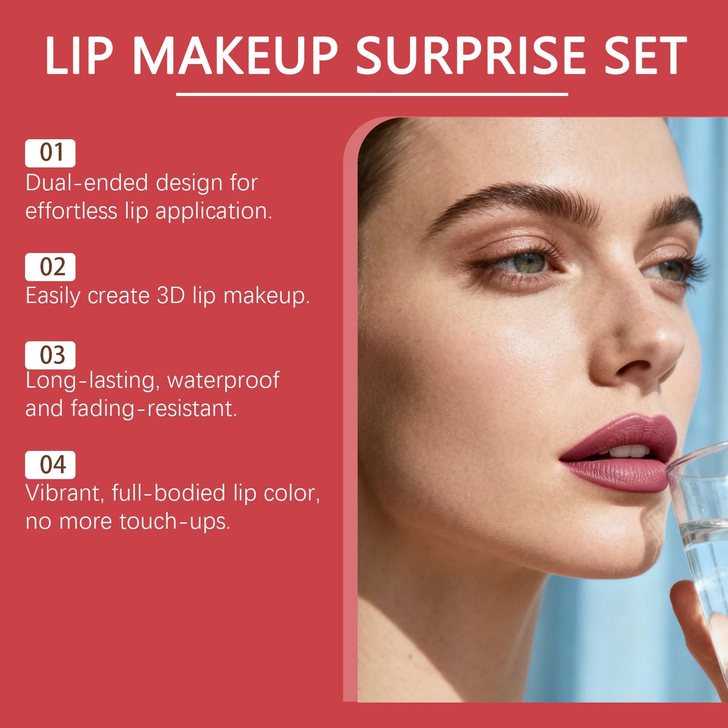 Qiyun Lip Makeup Combination