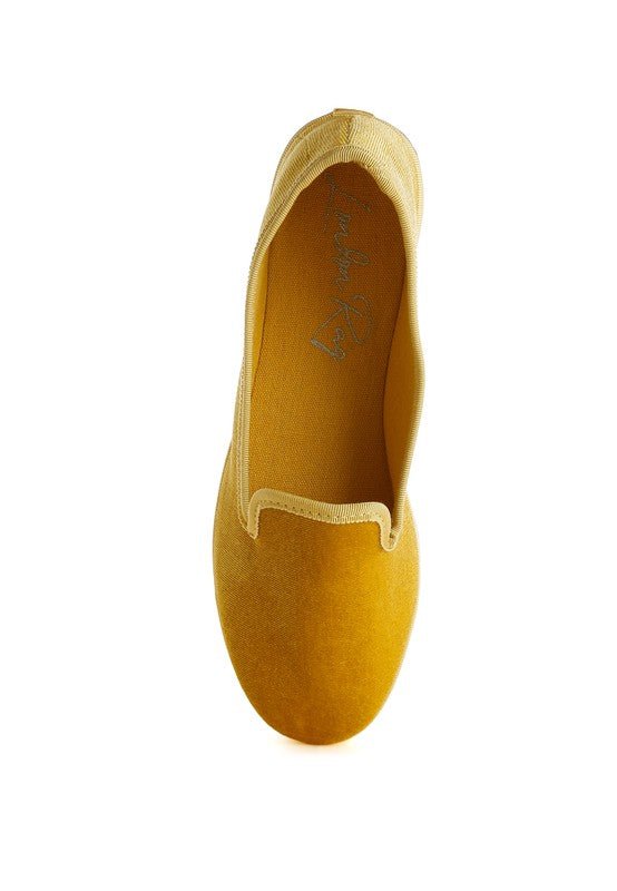 Saba Velvet Round Toe Slip - On Loafers - Loving It Shop