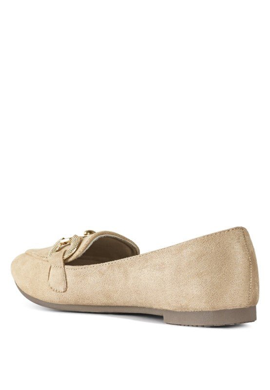 Fembot Horsebit Detail Flexible Loafers - Loving It Shop