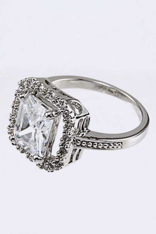 Cubic Zirconia Ring - Loving It Shop