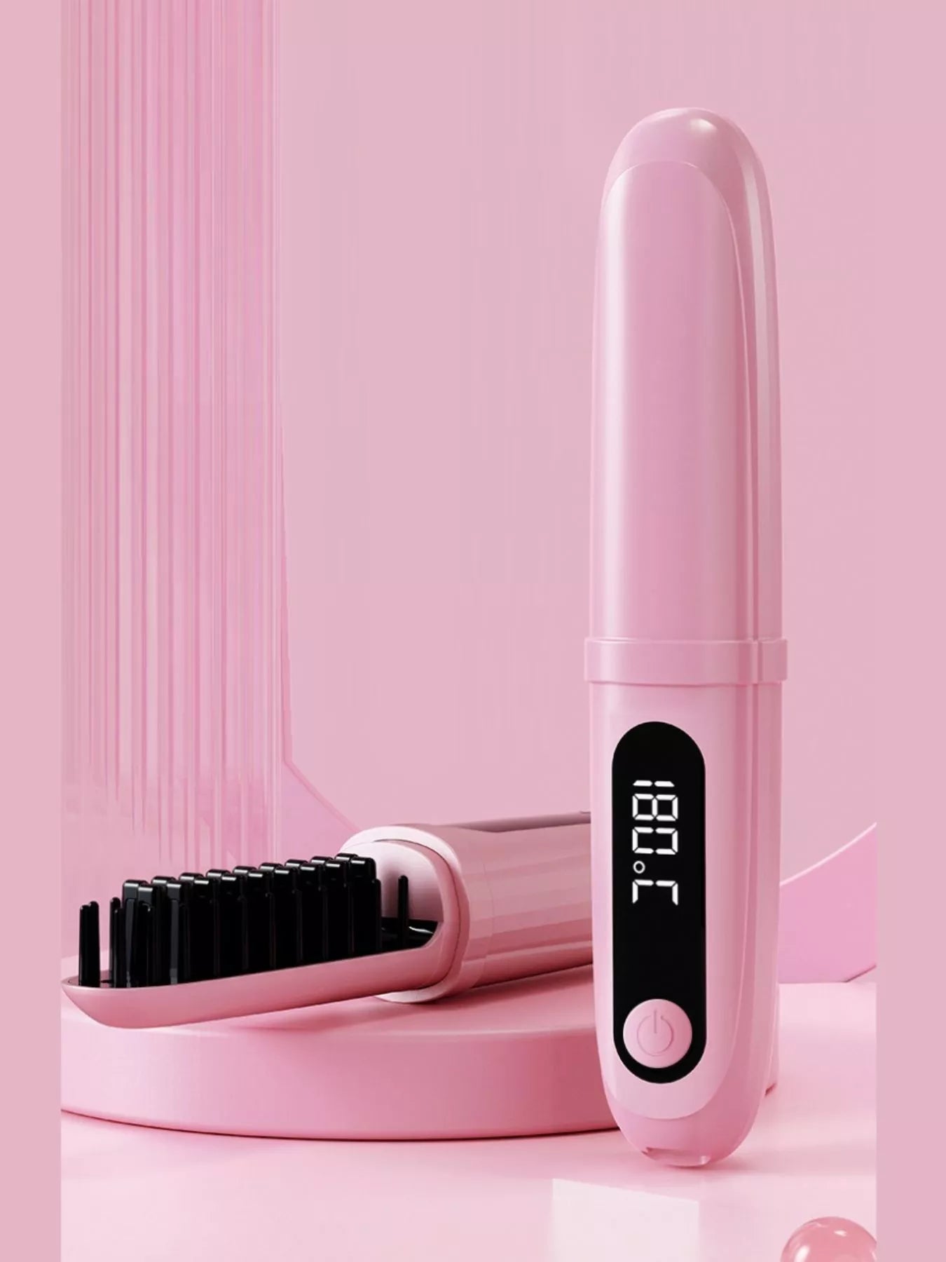 Portable Heated Straightening Comb - Loving It Shop