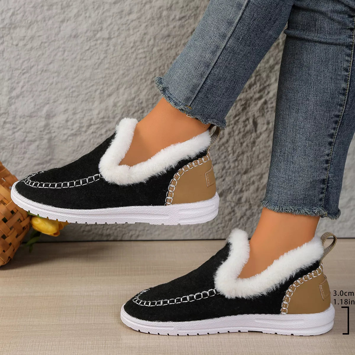 Plush - Lined Slip - Ons - Loving It Shop