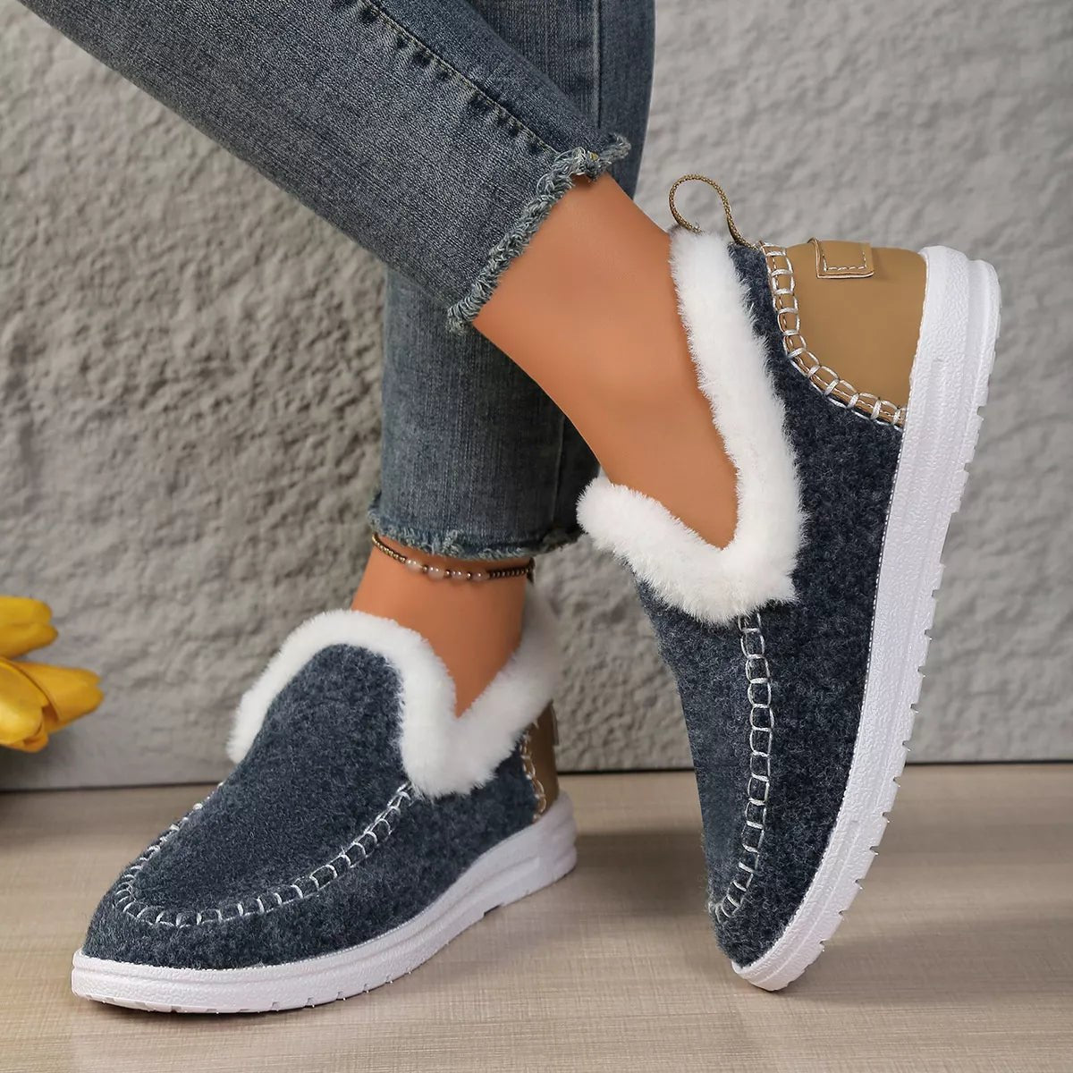 Plush - Lined Slip - Ons - Loving It Shop
