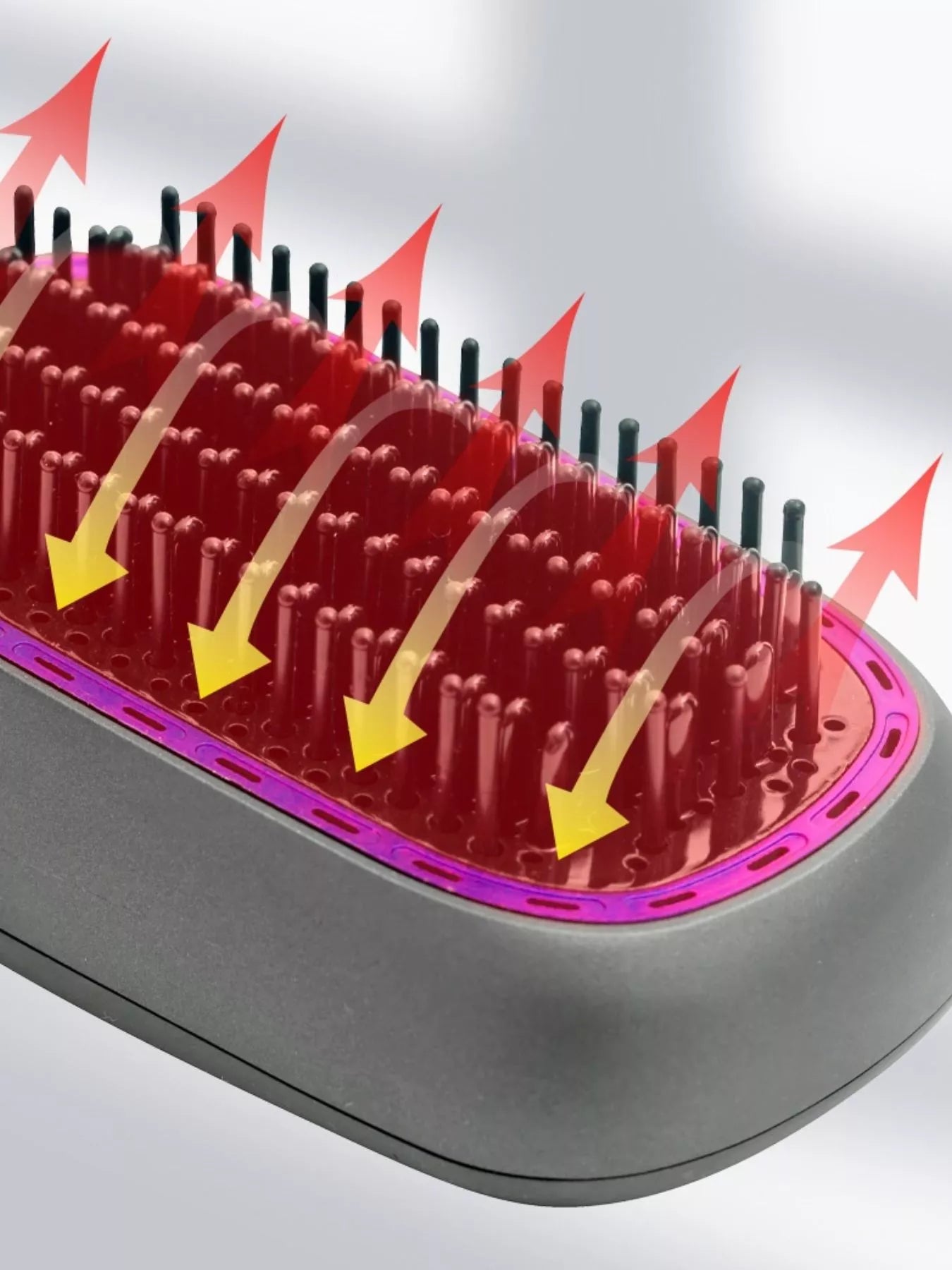 Heated Hair Straightening Comb - Loving It Shop