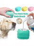 Cute Cartoon Silicone Pet Bath Brush - Loving It Shop