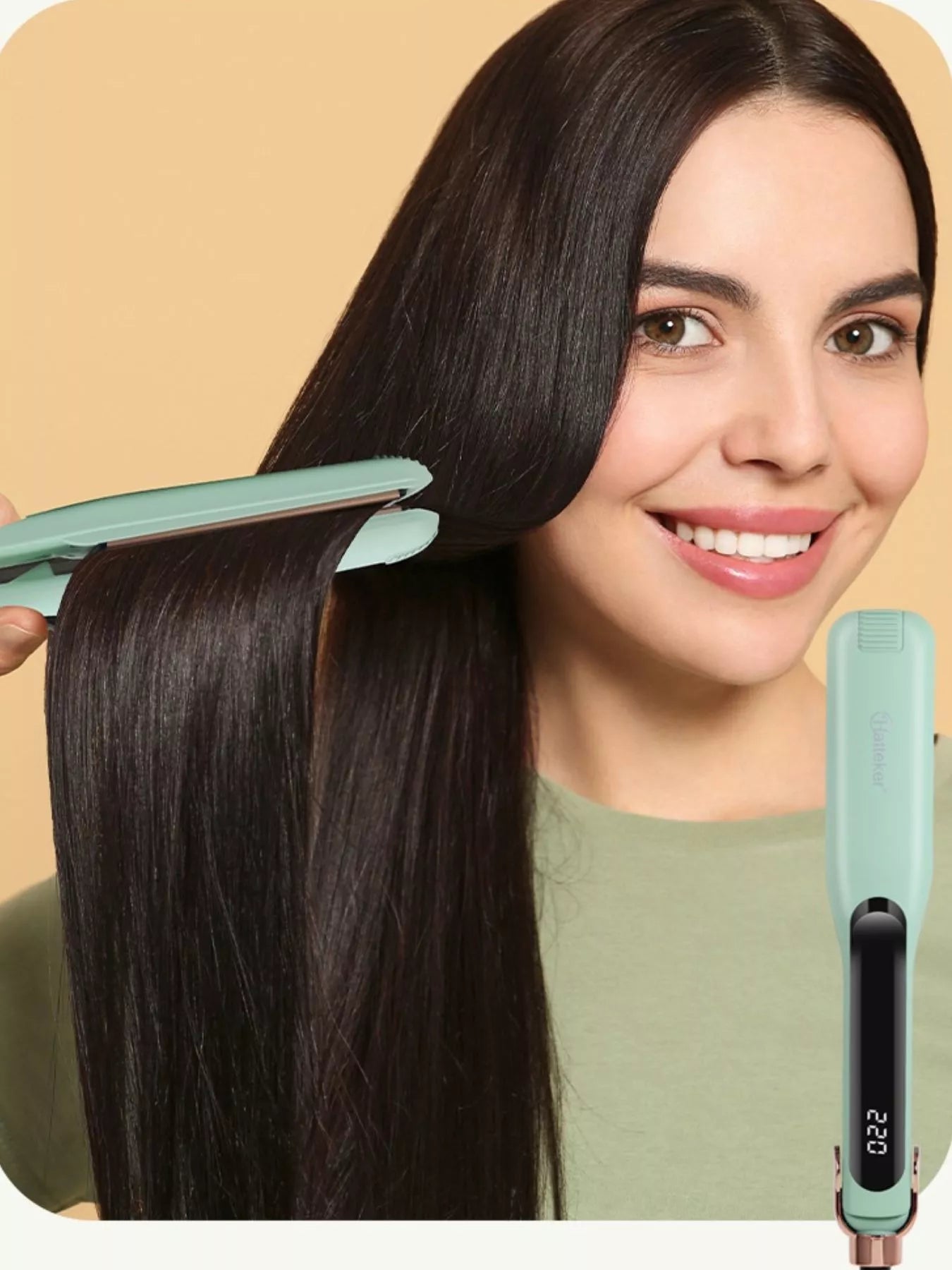 Adjustable Temperature Hair Straightener - Loving It Shop