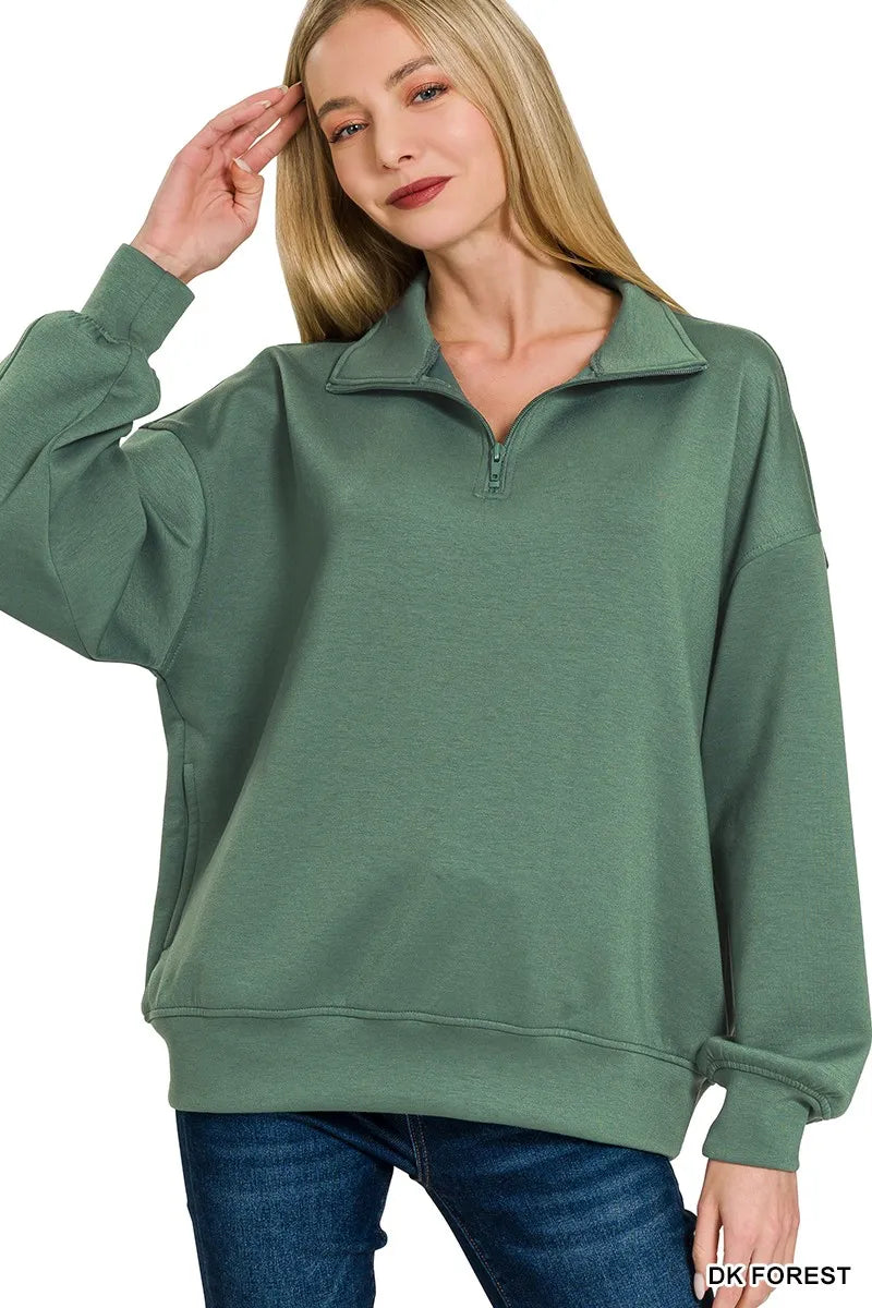 Scuba Quarter-Zip Sweatshirt